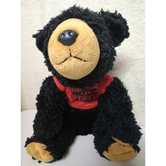 Black Bear Study Buddy Dorm Plushie By Wild Republic - Picture 6 of 12
